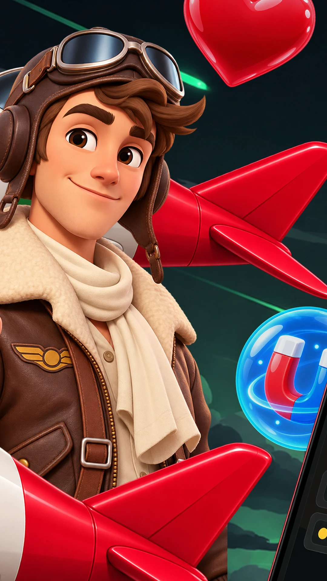 Neon Horizon Flight: Arcade screenshot